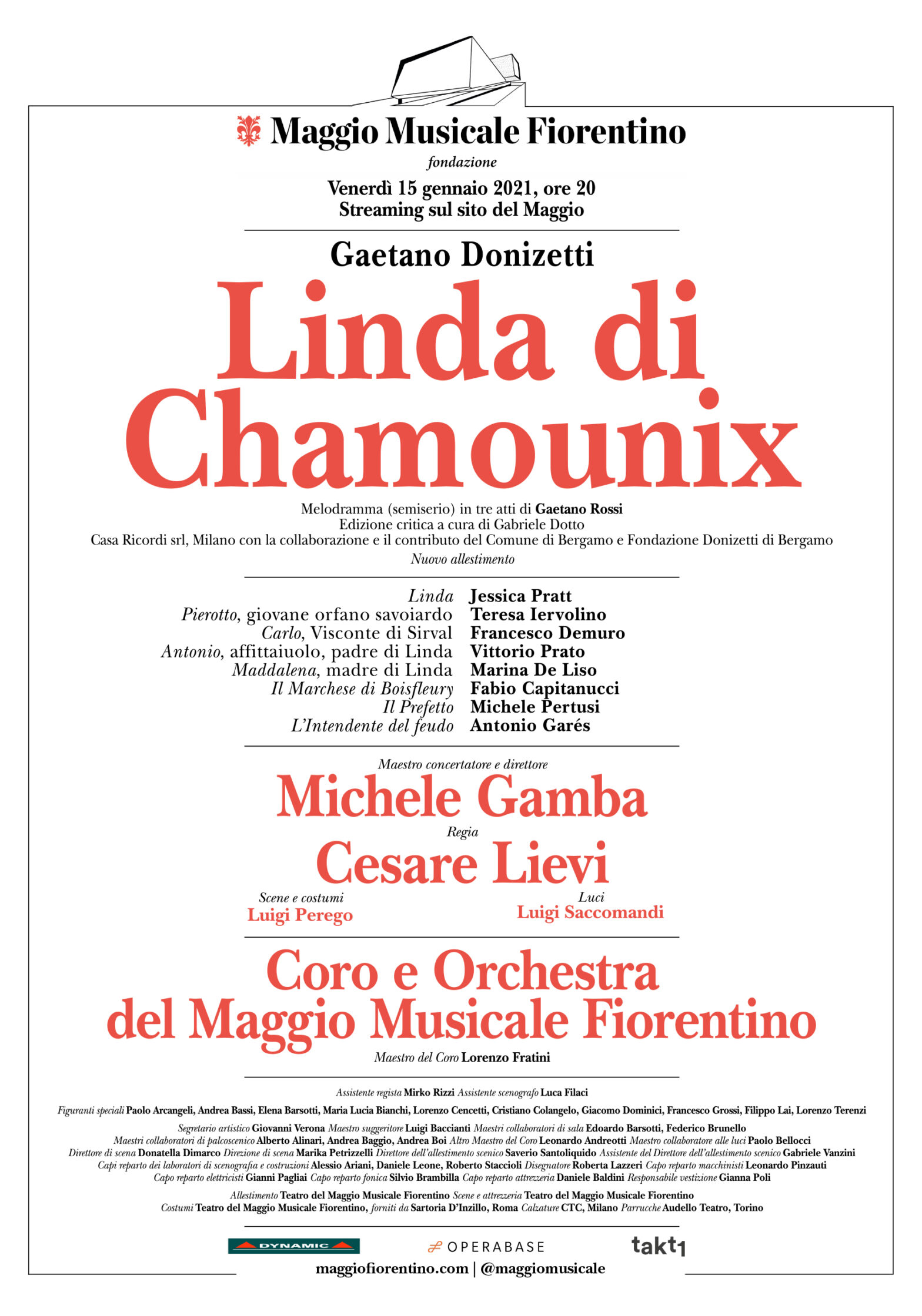 Le locandine del Teatro del Maggio Musicale Fiorentino